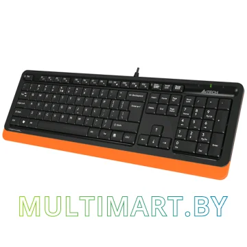 Клавиатура A4Tech Fstyler FK10 (черный/оранжевый) картинка 3